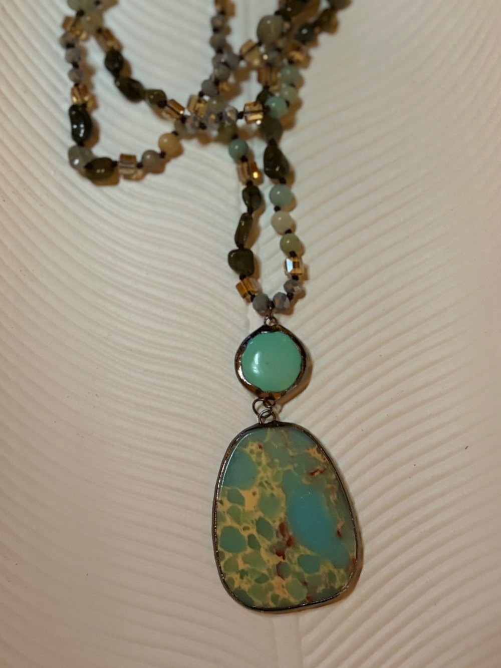 Long Beaded Necklace